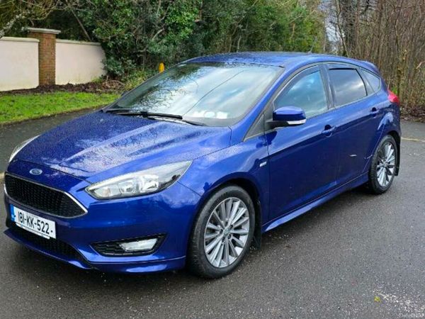 Ford Focus Hatchback, Diesel, 2018, Blue