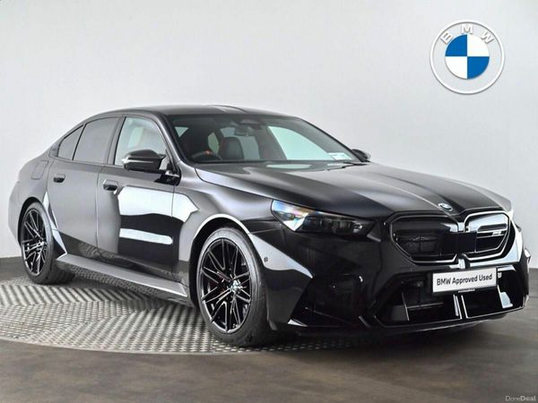 BMW M5 Saloon, Petrol Plug-in Hybrid, 2025, Black