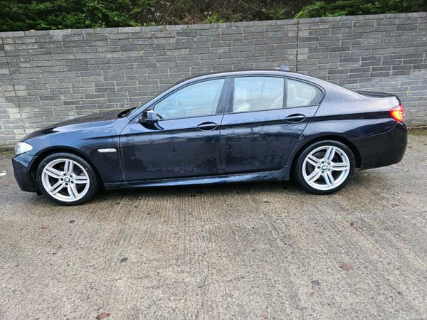 BMW 5-Series Saloon, Diesel, 2012, Black