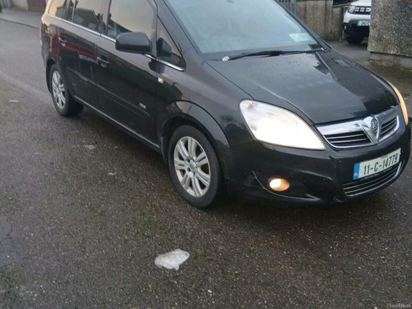 Vauxhall Zafira MPV, Diesel, 2011, Black