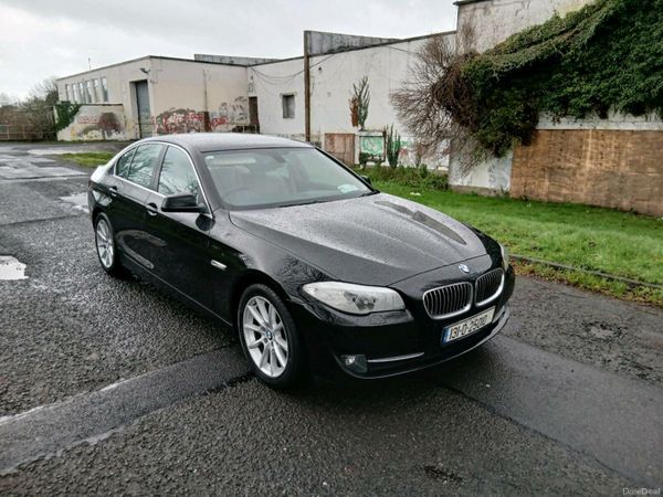 BMW 5-Series Saloon, Diesel, 2013, Black