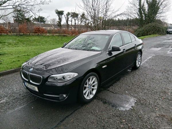 BMW 5-Series Saloon, Diesel, 2013, Black