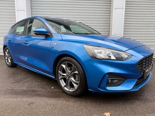 Ford Focus Hatchback, Petrol, 2019, Blue