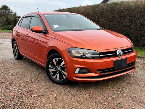 Volkswagen Polo Hatchback, Petrol, 2018, Orange