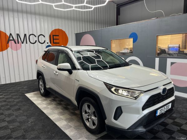 Toyota RAV4 SUV, Petrol Hybrid, 2020, White