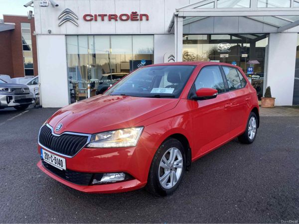 Skoda Fabia Hatchback, Petrol, 2020, Red