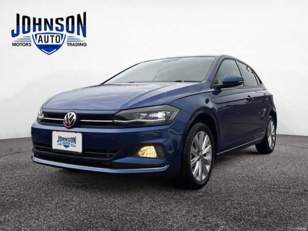 Volkswagen Polo Hatchback, Petrol, 2018, Blue
