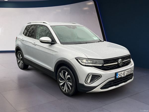 Volkswagen T-Cross SUV, Petrol, 2024, Grey