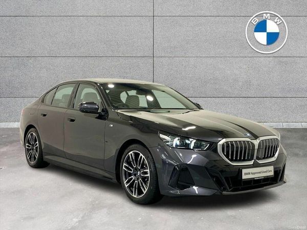 BMW 5-Series Saloon, Petrol Plug-in Hybrid, 2025, Grey