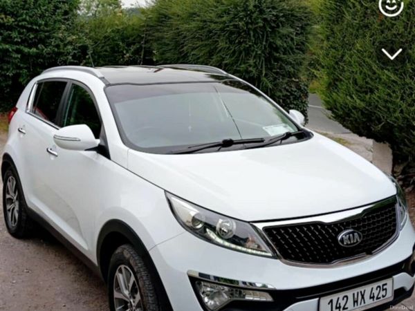 Kia Sportage SUV, Diesel, 2014, White
