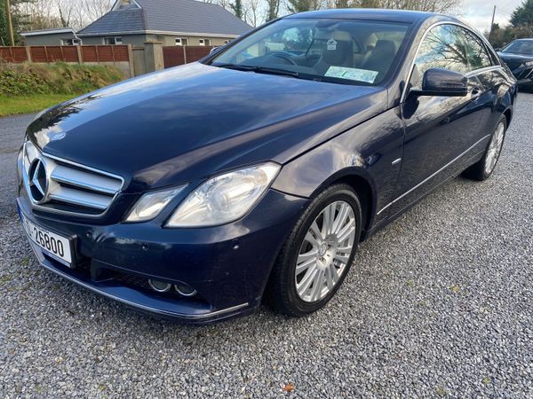 Mercedes-Benz E-Class Coupe, Diesel, 2011, Blue