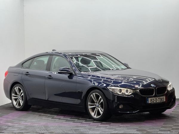 BMW 4-Series Saloon, Diesel, 2015, Blue