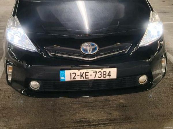 Toyota Prius MPV, Petrol Hybrid, 2012, Black