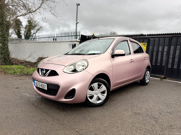 Nissan March Hatchback, Petrol, 2016, Pink