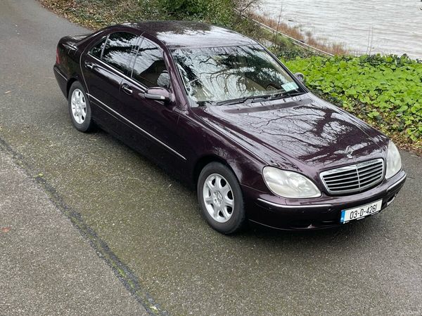 Mercedes-Benz S-Class Saloon, Petrol, 2003, Black