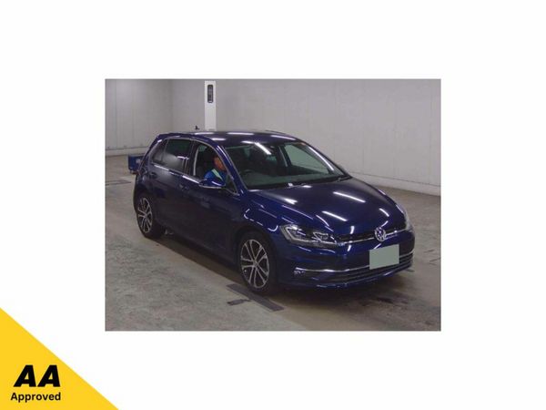 Volkswagen Golf Hatchback, Diesel, 2019, Blue