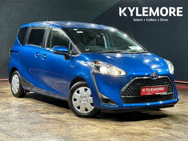 Toyota Sienta MPV, Petrol Hybrid, 2019, Blue