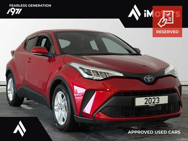 Toyota C-HR SUV, Petrol Hybrid, 2023, Red