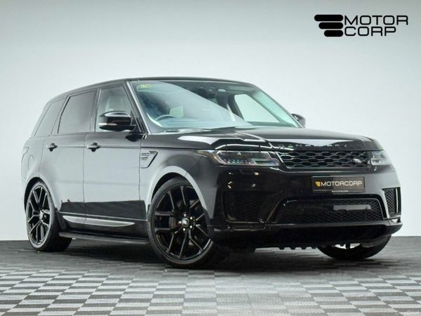 Land Rover Range Rover Sport SUV, Petrol Plug-in Hybrid, 2020, Black