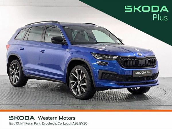 Skoda Kodiaq SUV, Diesel, 2024, Blue