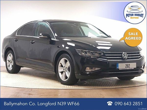 Volkswagen Passat Saloon, Diesel, 2020, Black