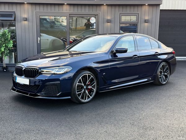 BMW 5-Series Saloon, Diesel, 2022, Blue