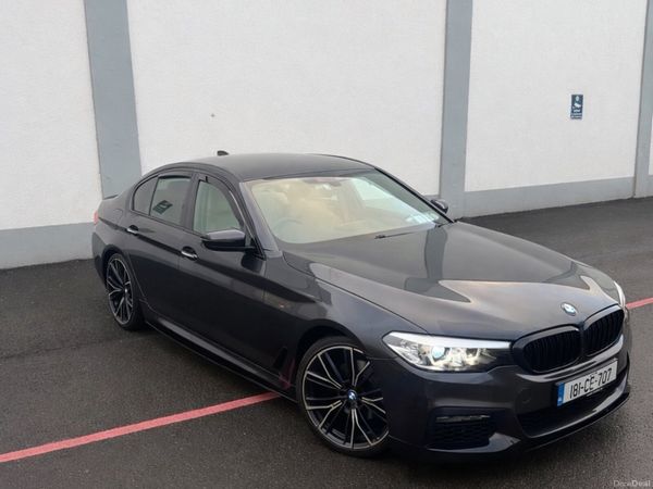 BMW 5-Series Saloon, Diesel, 2018, Grey