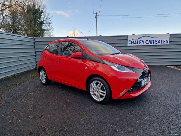 Toyota Aygo Hatchback, Petrol, 2018, Red