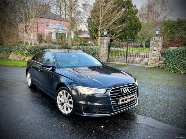 Audi A6 Saloon, Diesel, 2015, Blue