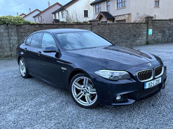BMW 5-Series Saloon, Diesel, 2015, Black