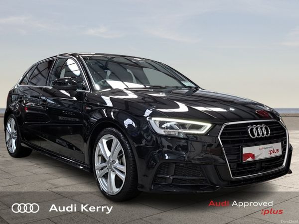 Audi A3 Hatchback, Petrol, 2019, Black