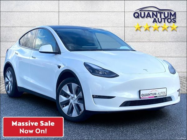 Tesla Model Y SUV, Electric, 2023, White