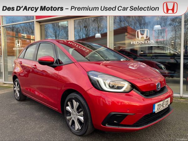 Honda Jazz Hatchback, Petrol Hybrid, 2023, Red