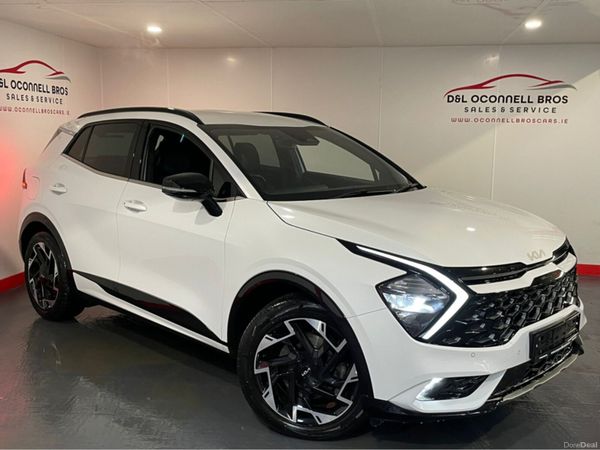 Kia Sportage Estate, Petrol Hybrid, 2022, White