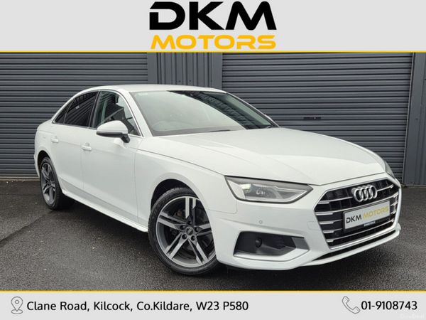 Audi A4 Saloon, Diesel, 2021, White