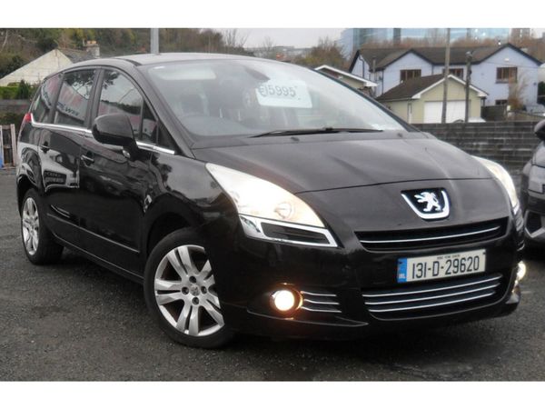 Peugeot 5008 MPV, Diesel, 2013, Black