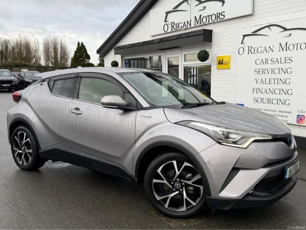 Toyota C-HR Hatchback, Petrol Hybrid, 2018, Silver