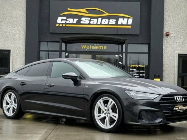 Audi A7 Hatchback, Diesel Hybrid, 2020, Grey
