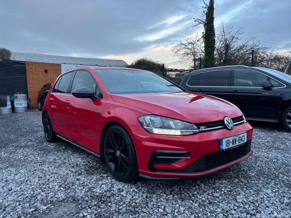 Volkswagen Golf Hatchback, Petrol, 2018, Red