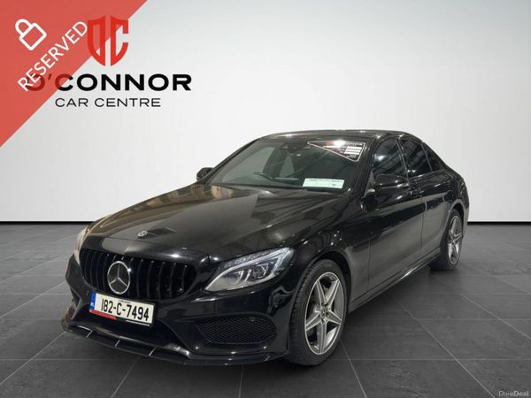 Mercedes-Benz C-Class Saloon, Diesel, 2018, Black