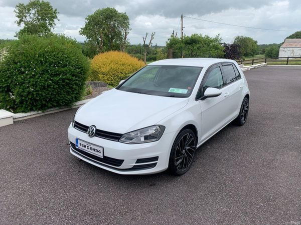 Volkswagen Golf Hatchback, Diesel, 2016, White