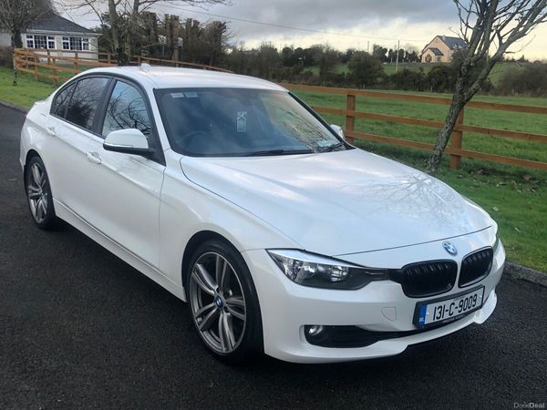 BMW 3-Series Saloon, Diesel, 2013, White