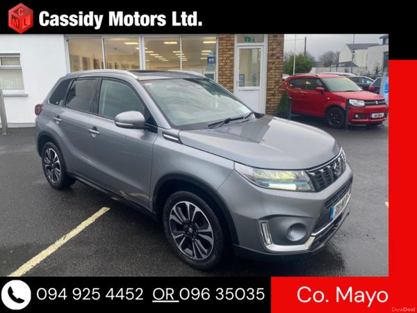 Suzuki Vitara SUV, Petrol Hybrid, 2023, Grey