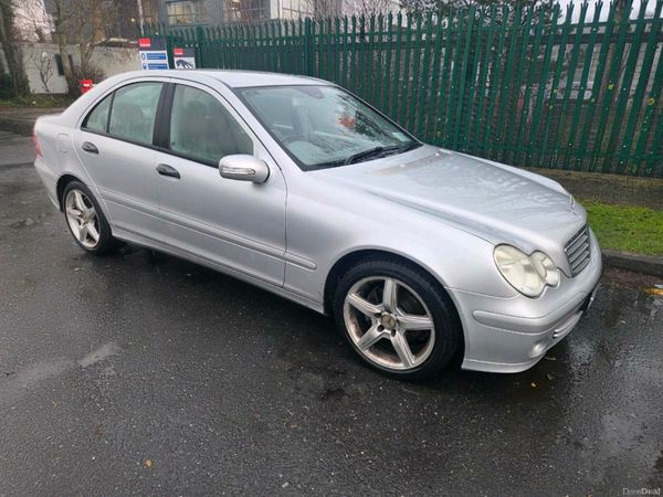 Mercedes-Benz C-Class Saloon, Petrol, 2007, Silver