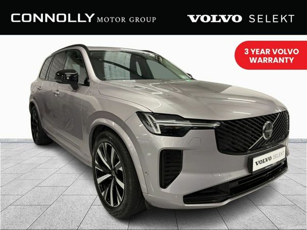 Volvo XC90 SUV, Petrol Plug-in Hybrid, 2025, Silver