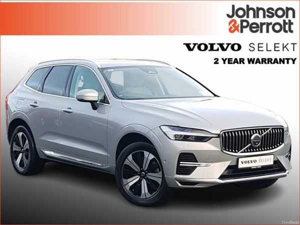 Volvo XC60 SUV, Petrol Plug-in Hybrid, 2023, Silver