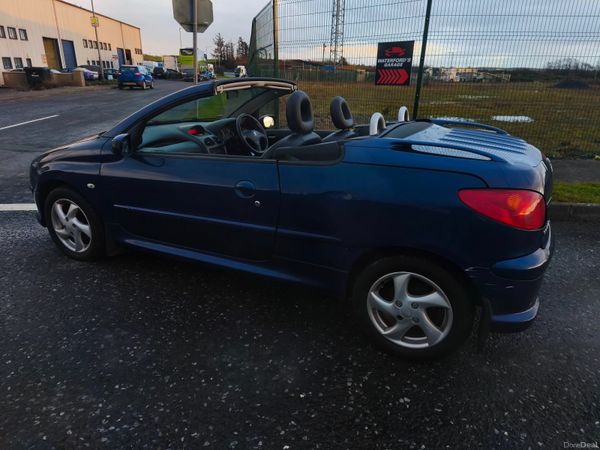 Peugeot 206 Convertible, Petrol, 2007, Blue