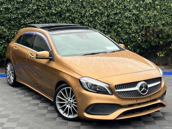 Mercedes-Benz A-Class Hatchback, Petrol, 2018, Gold