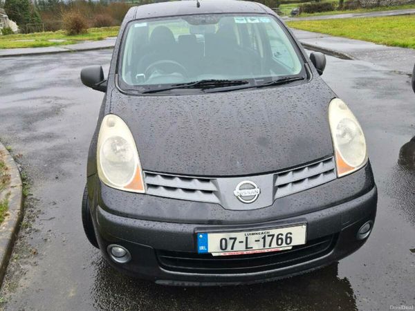 Nissan Note MPV, Petrol, 2007, Black