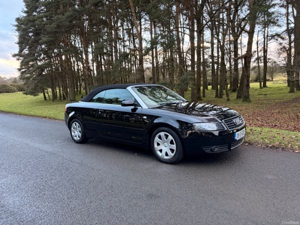 Audi A4 Convertible, Petrol, 2005, Black